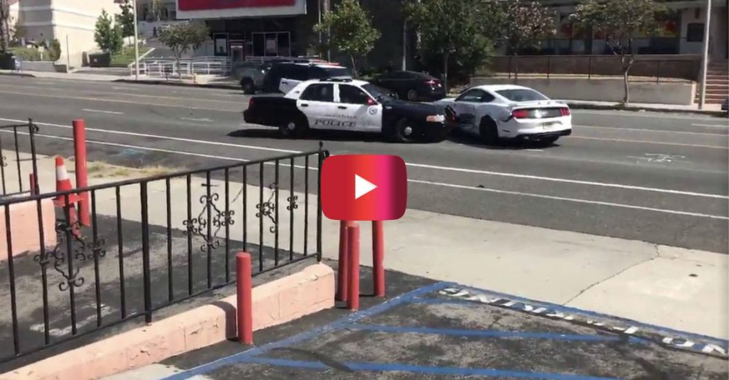 Shoplifting Car Chase