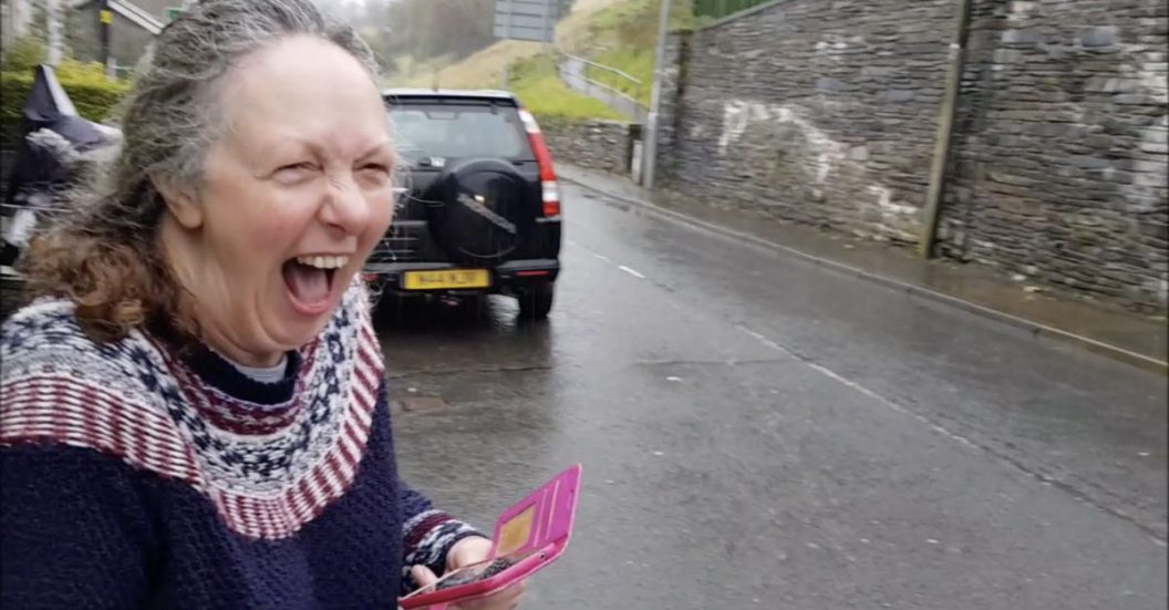 rally driver poop break