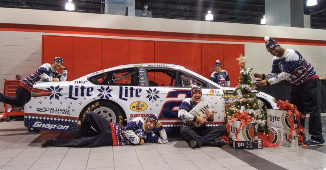 brad keselowski christmas paint scheme