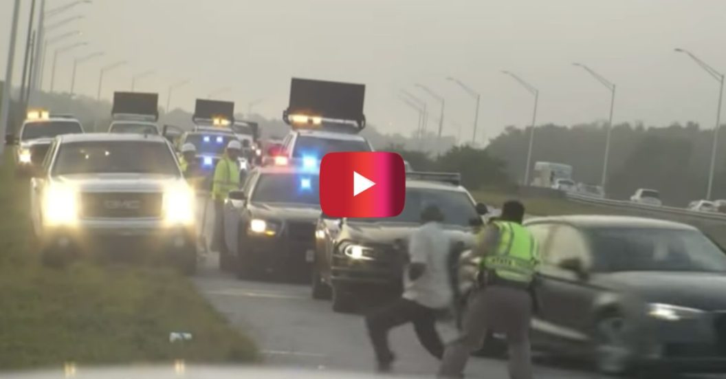 florida cop hit by car