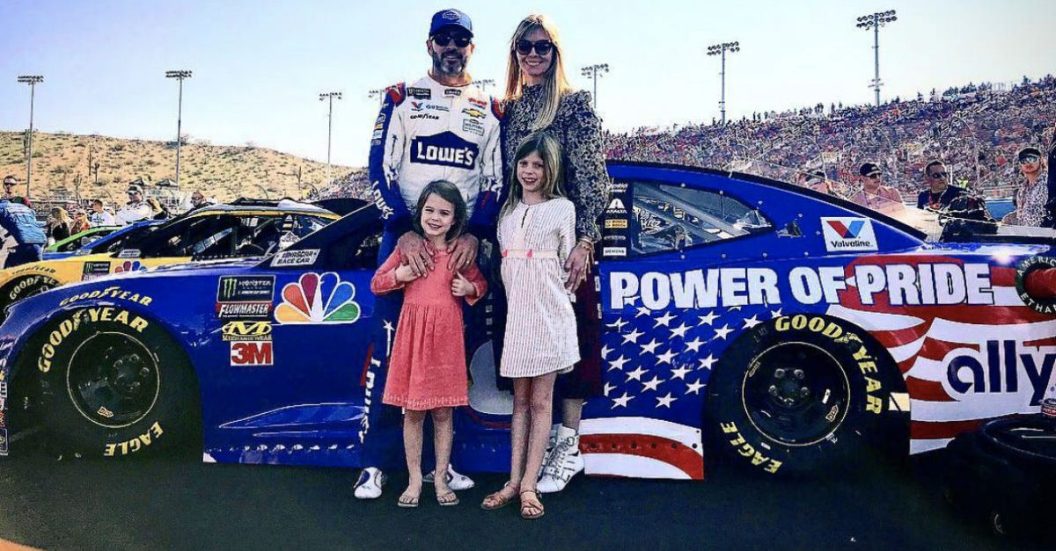 jimmie johnson family