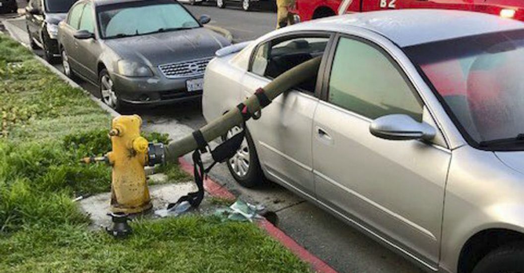 busted car california