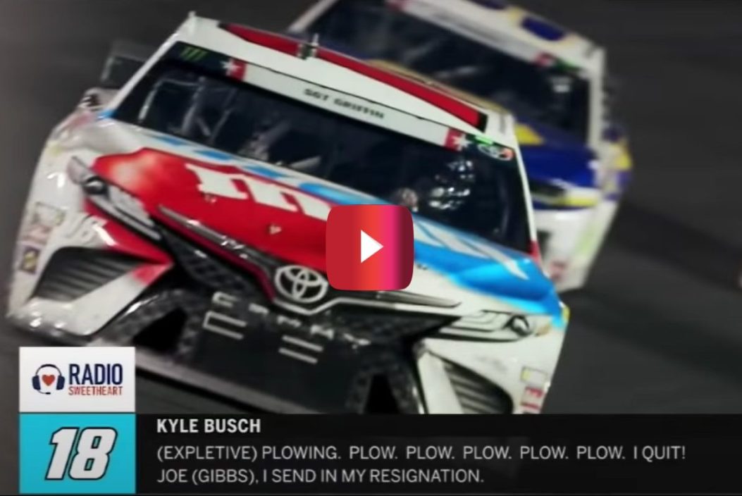 kyle busch says i quit