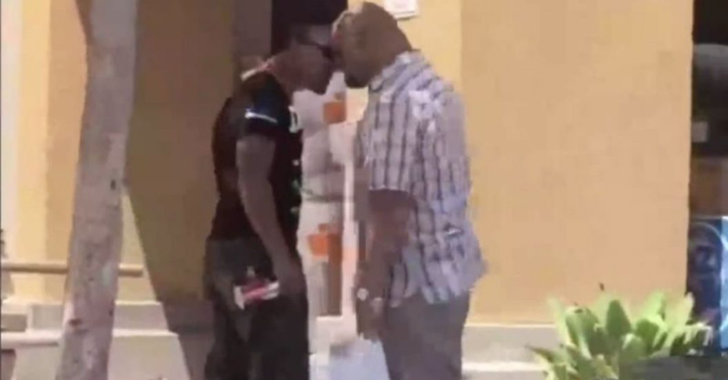 man gets knocked out