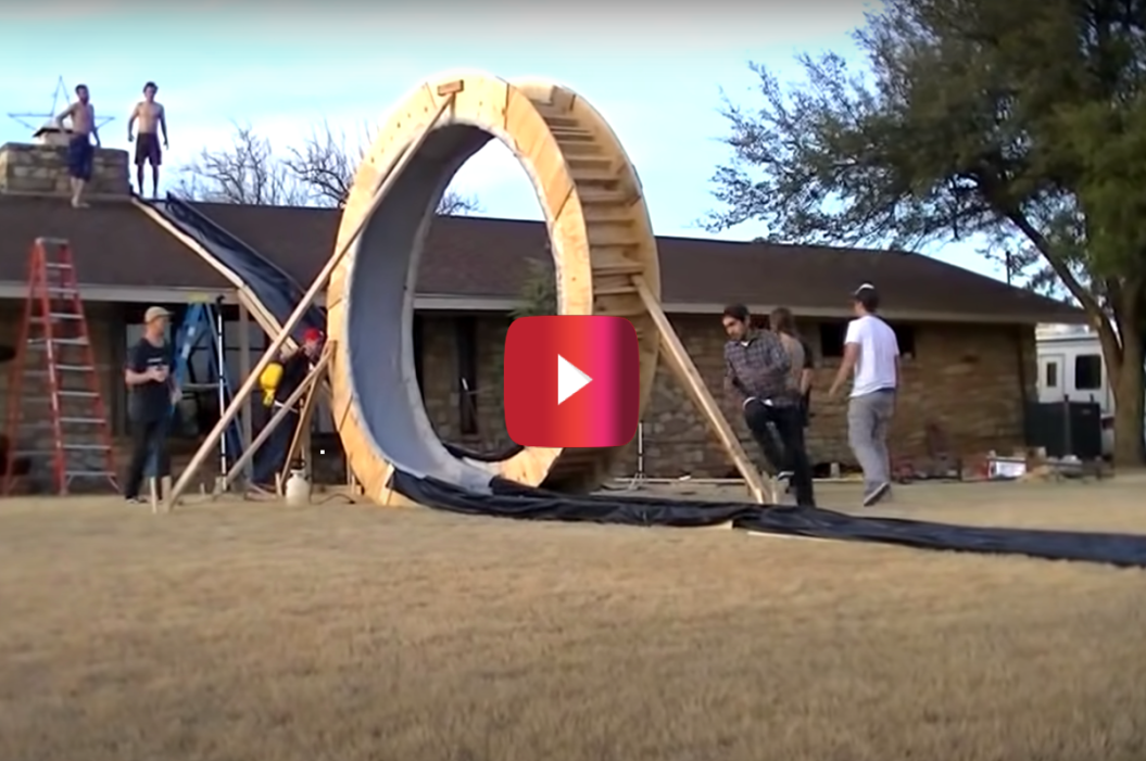 Biggest Slip N' Slide Loop