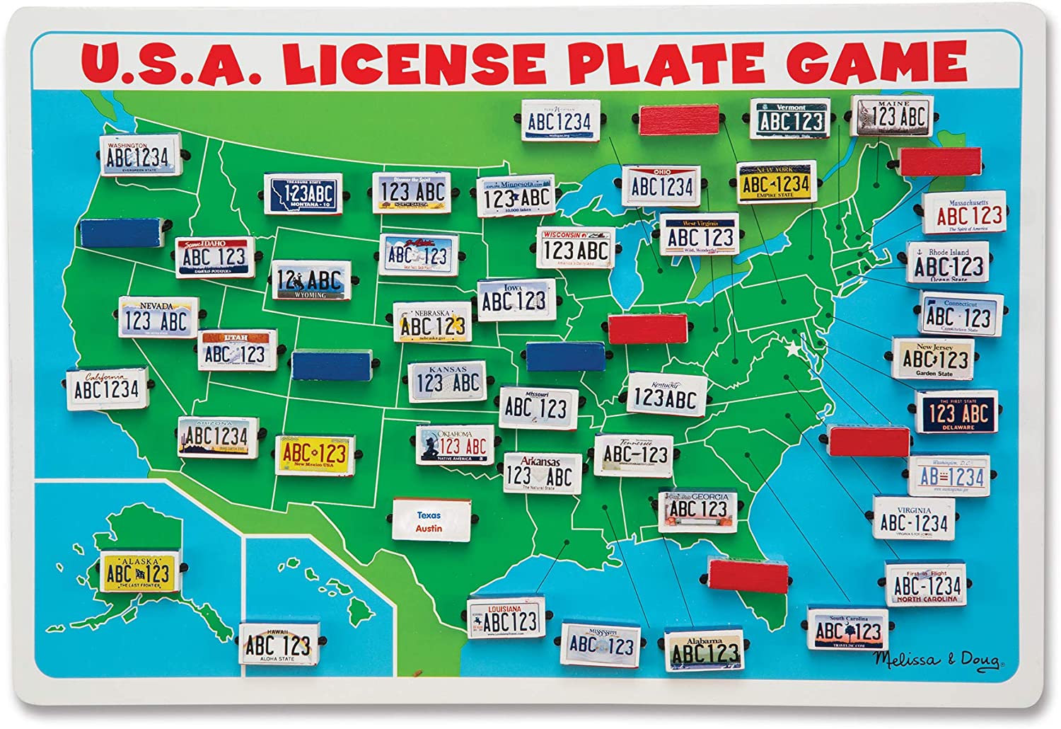Melissa & Doug License Plate Game