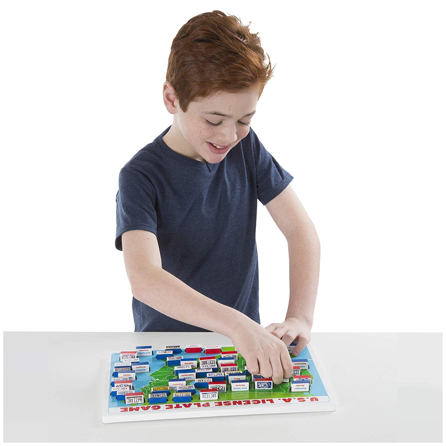 Melissa & Doug U.S.A. License Plate Game