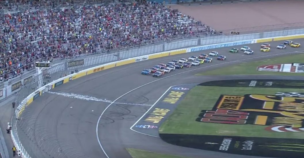 las vegas nascar playoff race