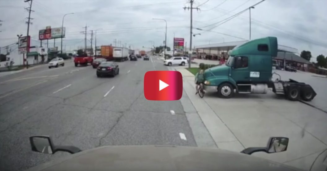 cyclist truck crash illinois