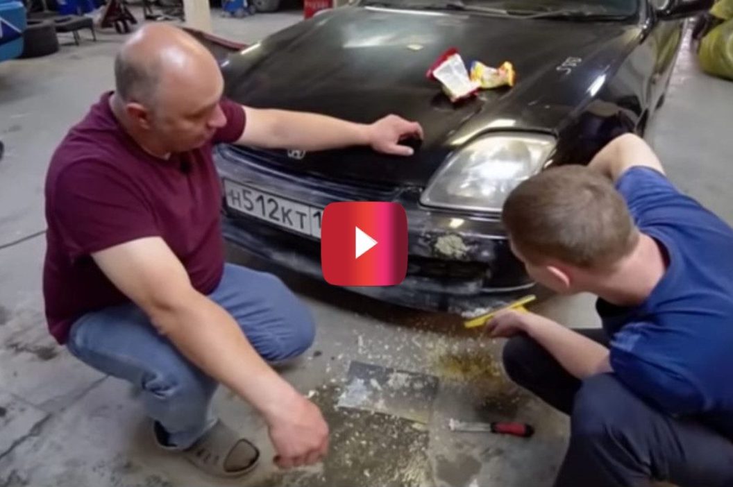 ramen noodles broken bumper diy