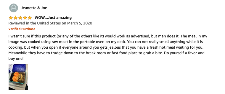 Portable Oven review