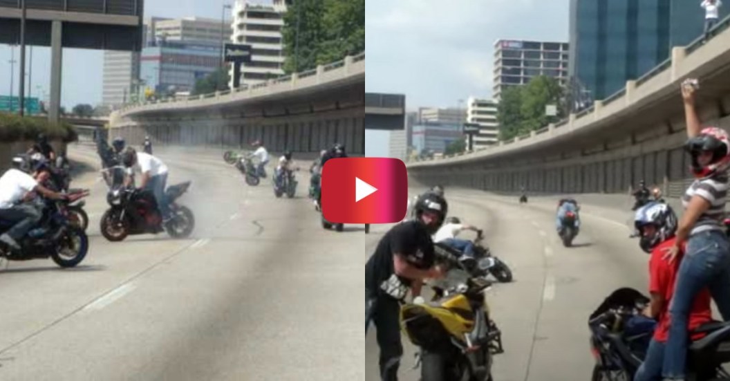 memorial day biker stunt session