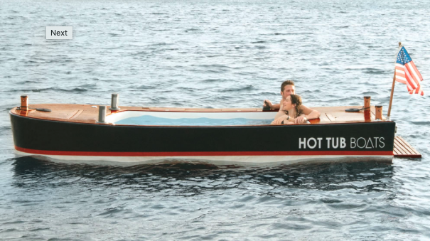 hot tub boat