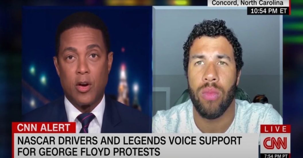 bubba wallace confederate flags interview