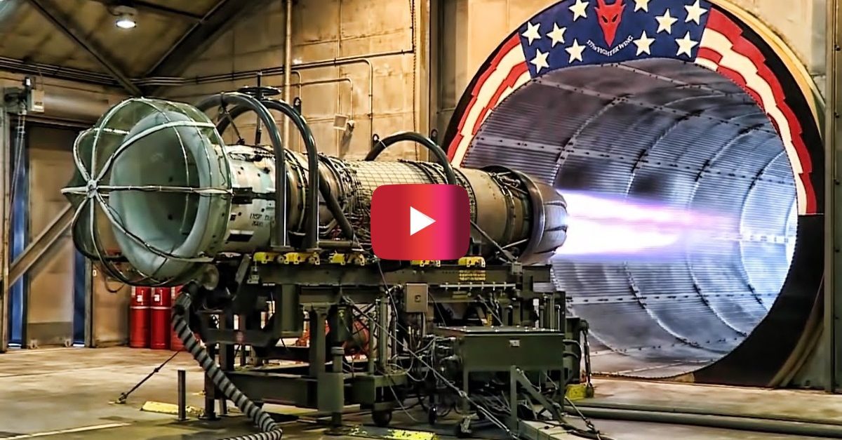 F162 Engine F-16 Jet Engine Gets Tested at Full Afterburner - alt_driver