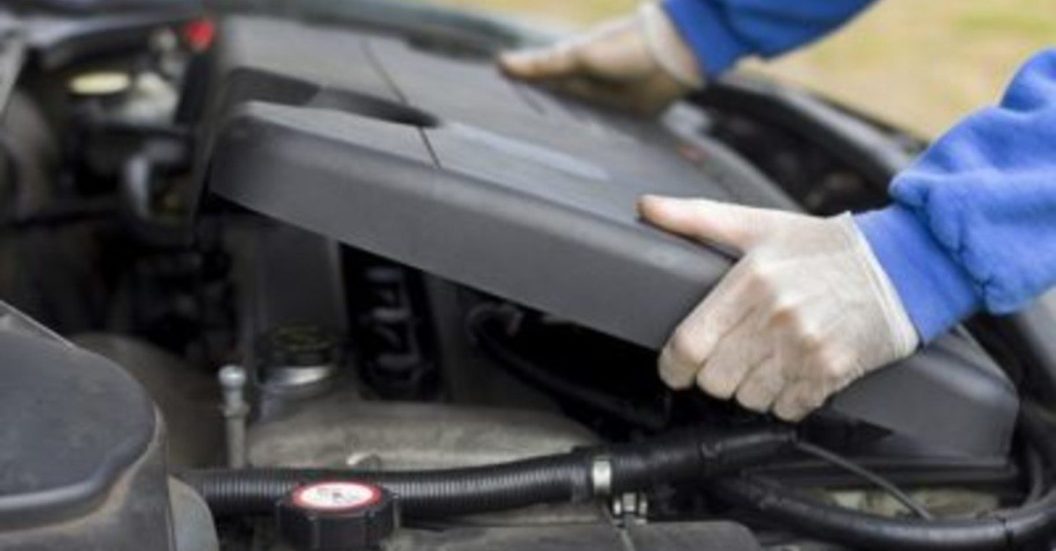 plastic engine cover