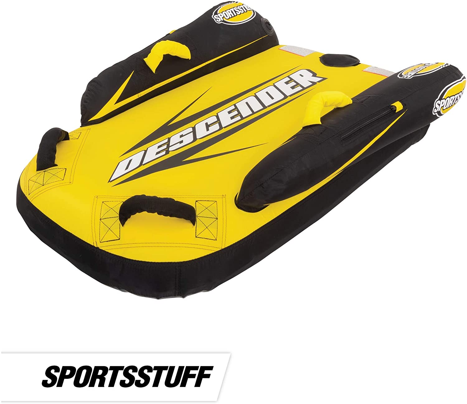 Sportsstuff Descender Kids Inflatable Snow Tube:Sled with Ultra Durable Nylon Cover