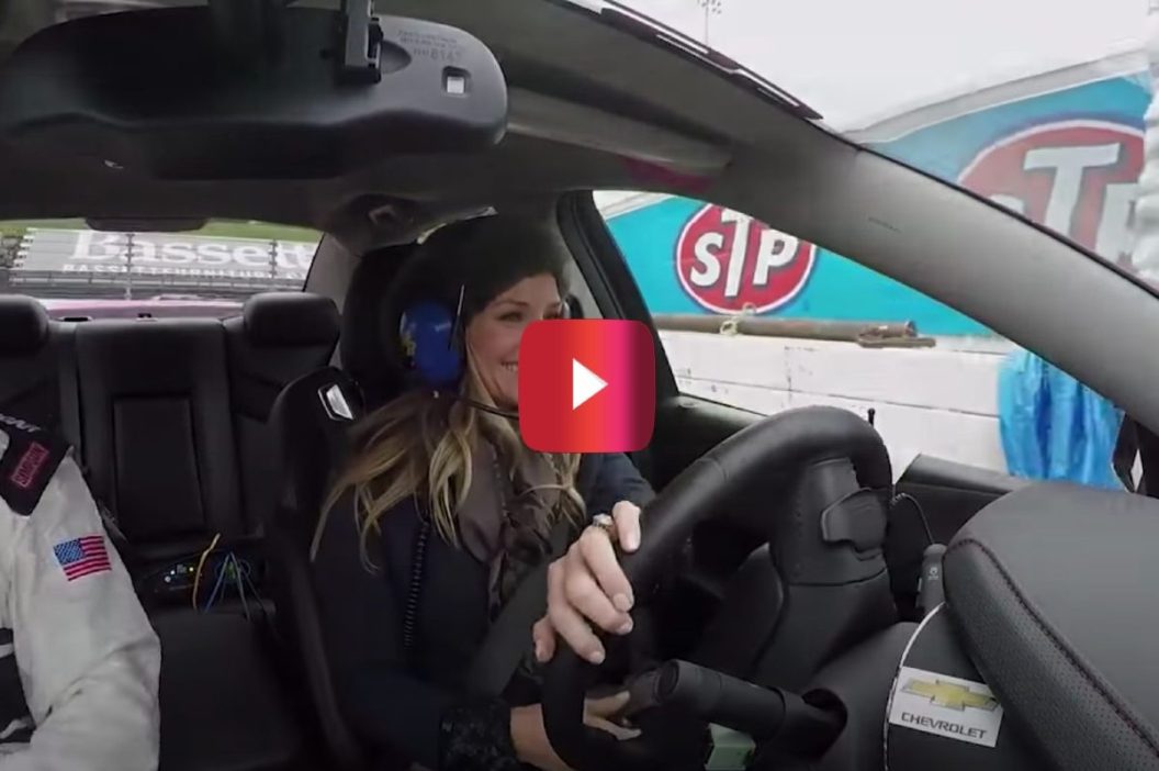 amy earnhardt pace car