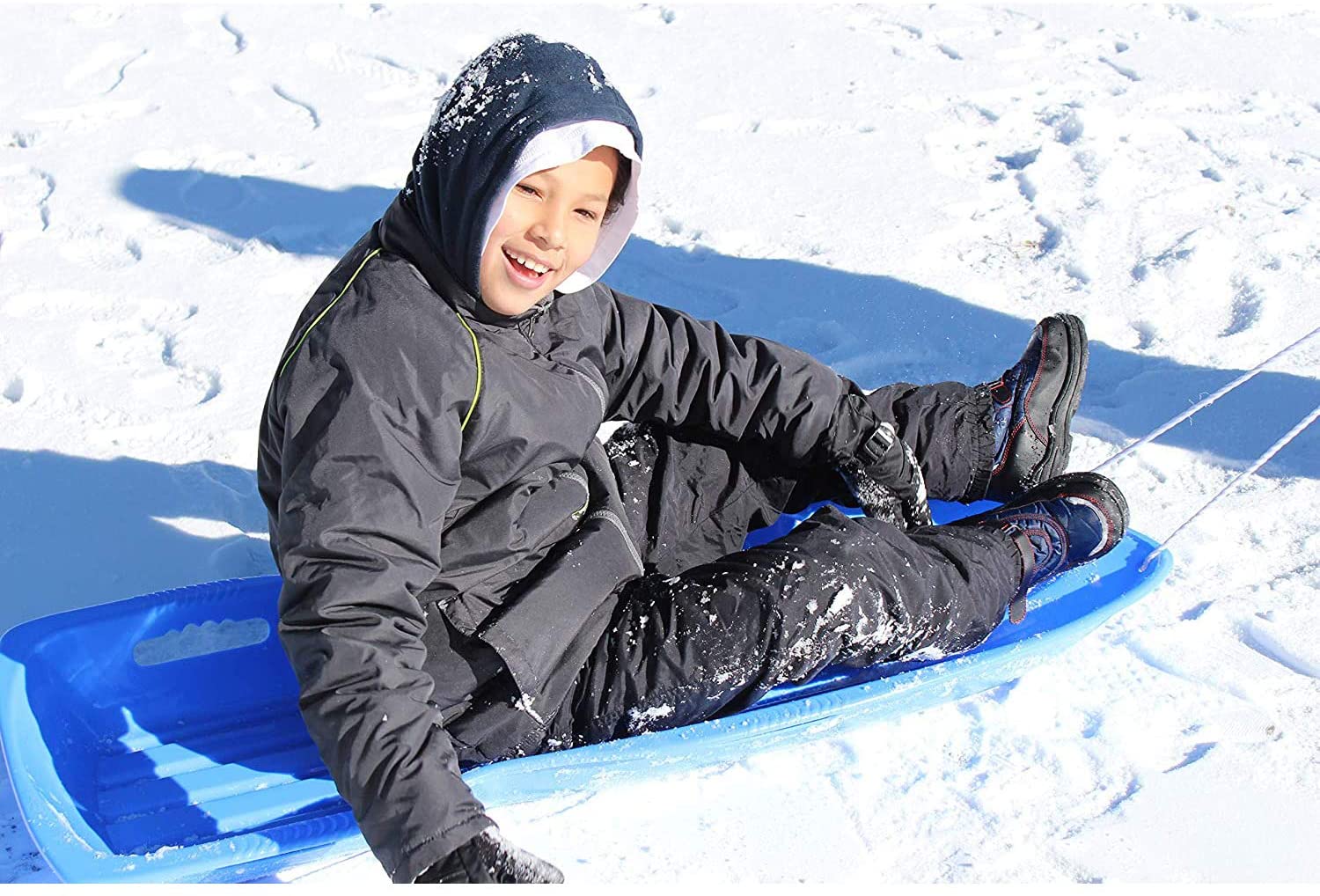snow sled slippery racer