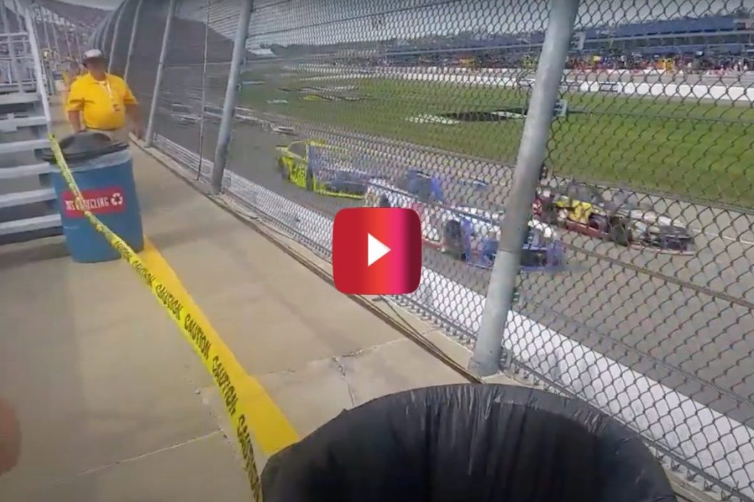 217 mph nascar drive by
