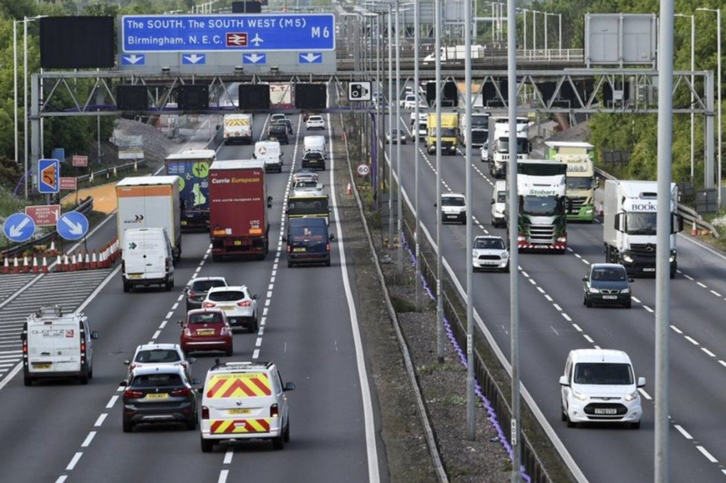 m6 motorway britain