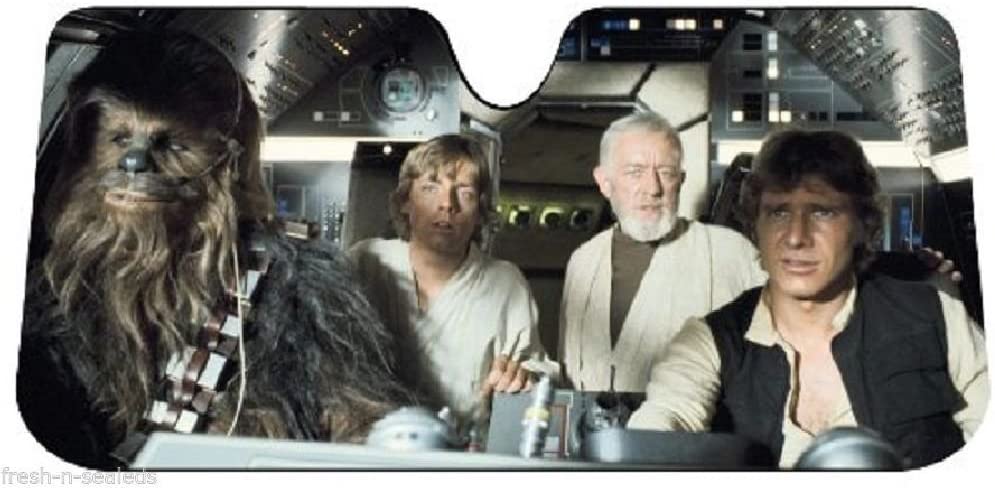 Star Wars Car Sun Shade UV Protector Shield Auto Window Windshield Cooler Truck