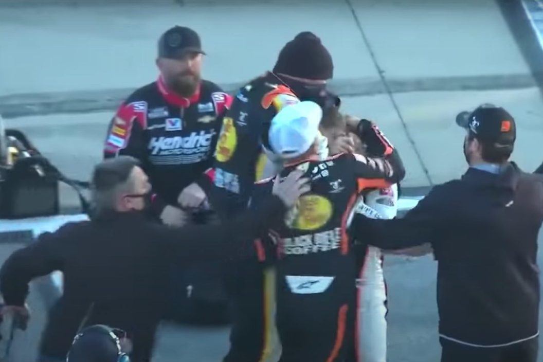 noah gragson daniel hemric fight