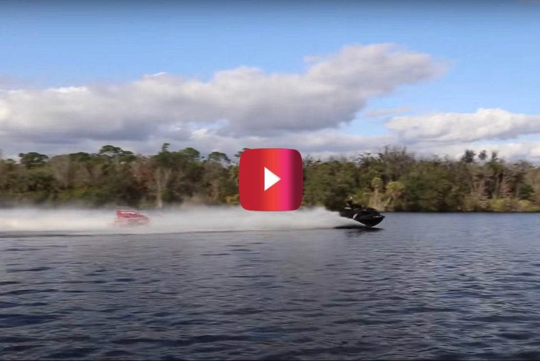 Tubing Behind a 500-HP jet ski
