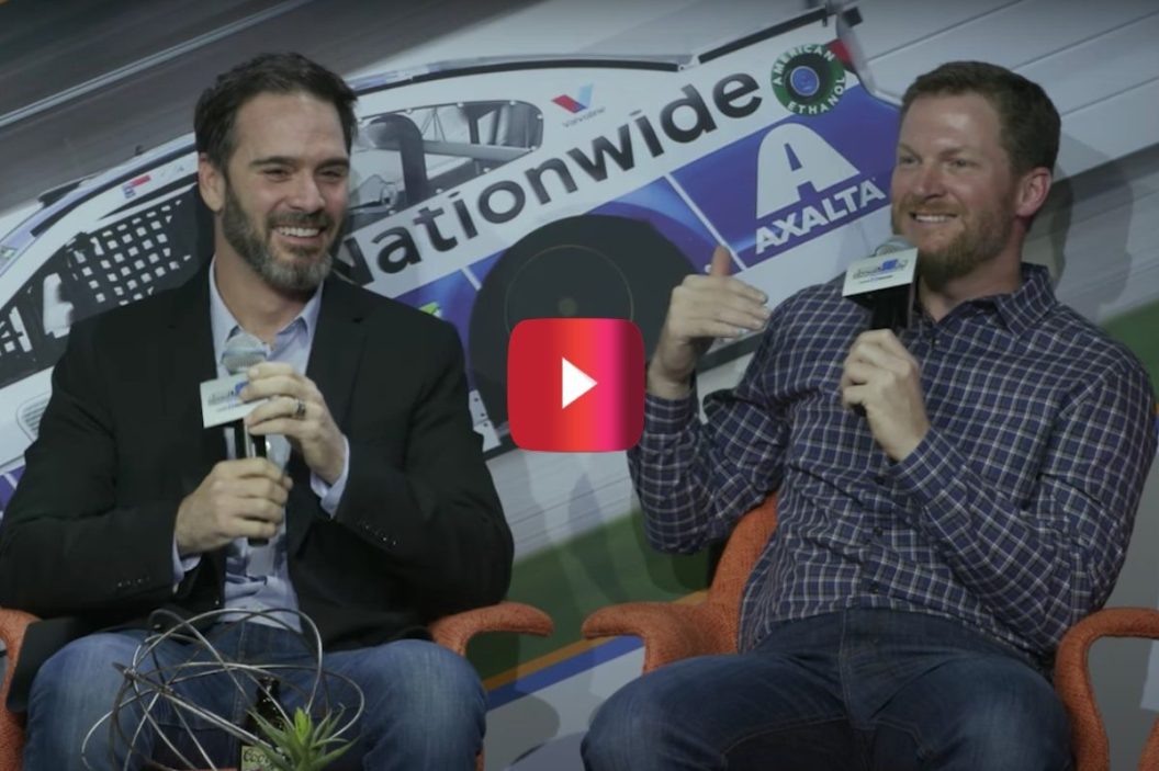 dale earnhardt jr biking story