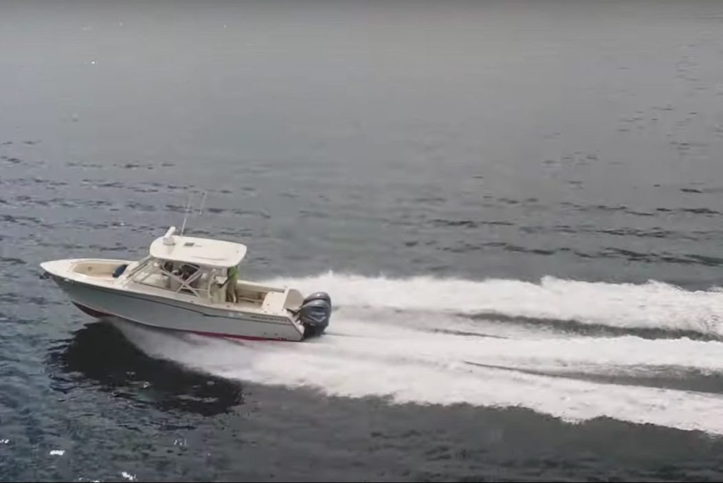 boat on plane