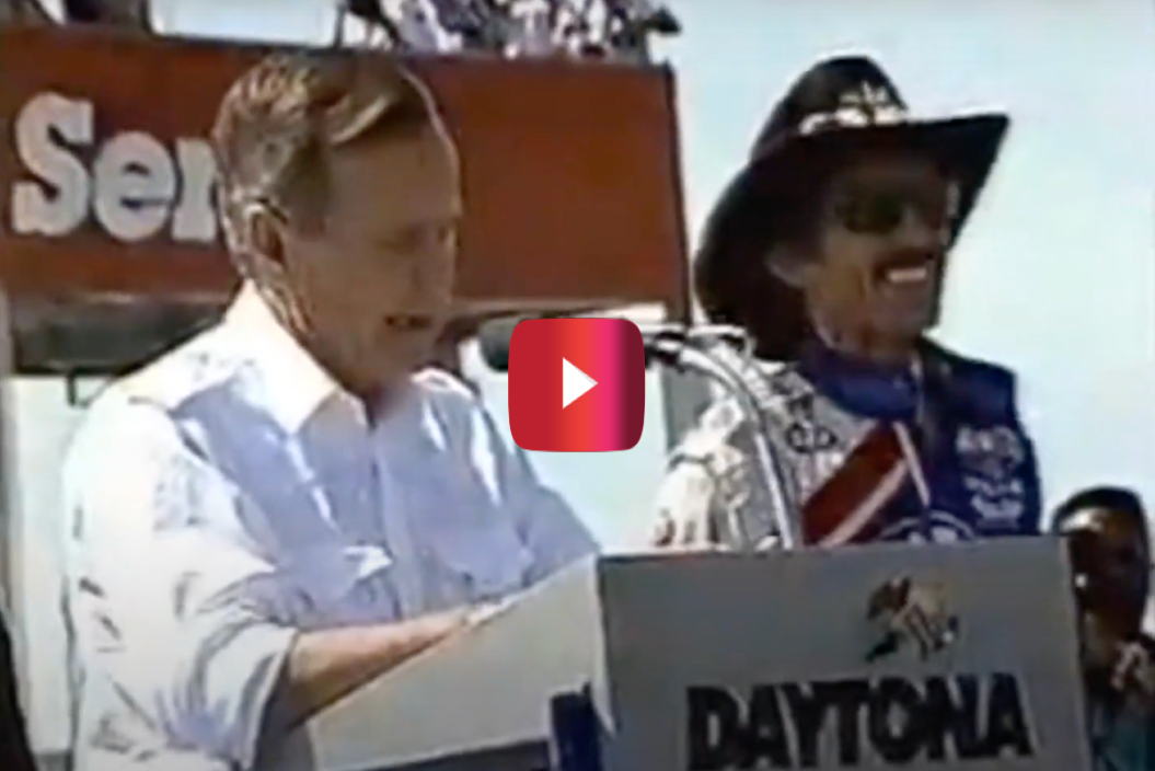 george hw bush daytona international speedway