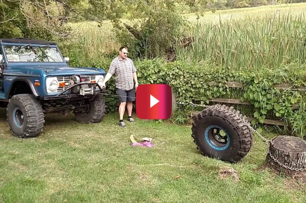 spare tire tree pulling