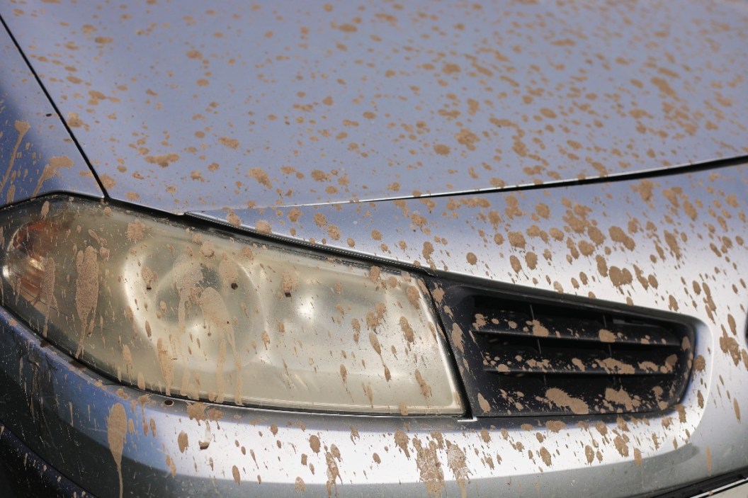 dirty car