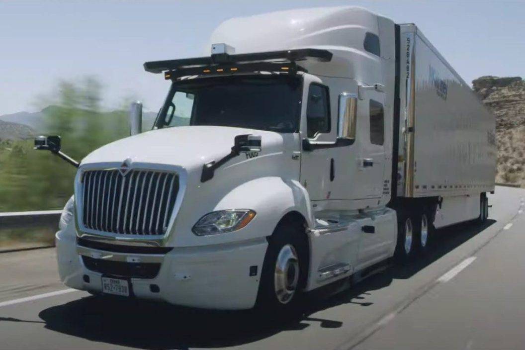 tusimple self driving semi truck
