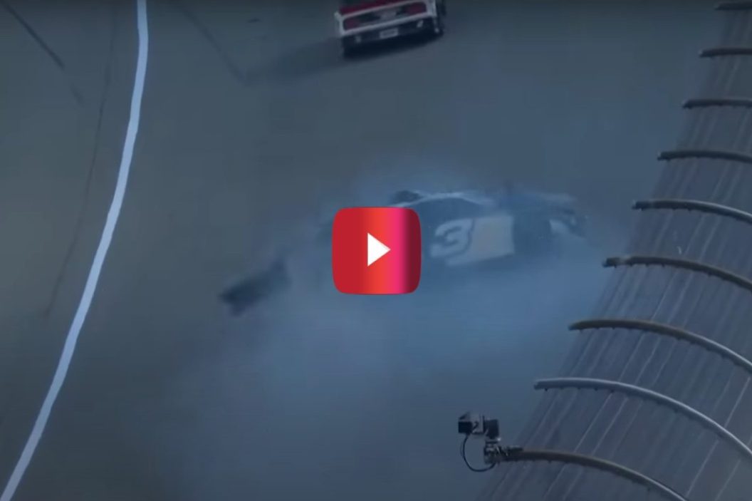 austin dillon michigan international speedway crash