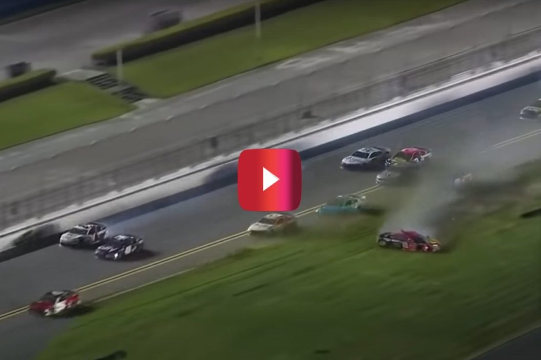 tyler reddick daytona crash
