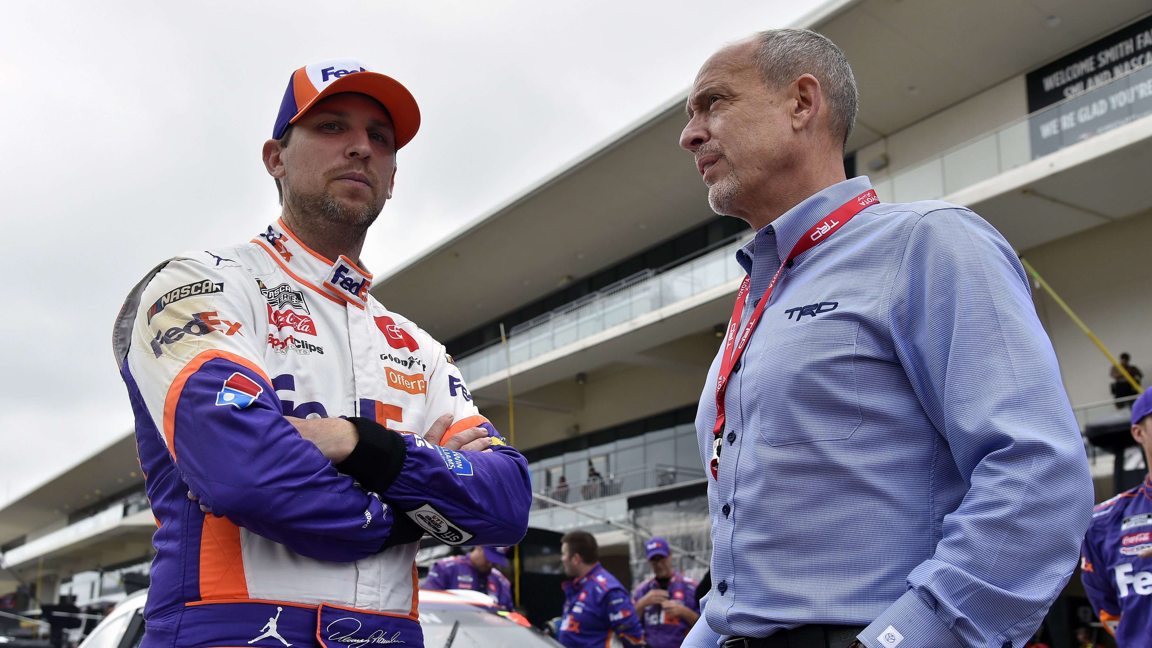 Denny Hamlin: David Wilson 'believed in me' from beginning - alt_driver